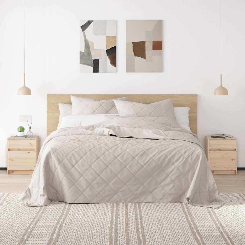 vidaXL Yöpöydät 2 kpl 40x31x50 cm täysi mänty