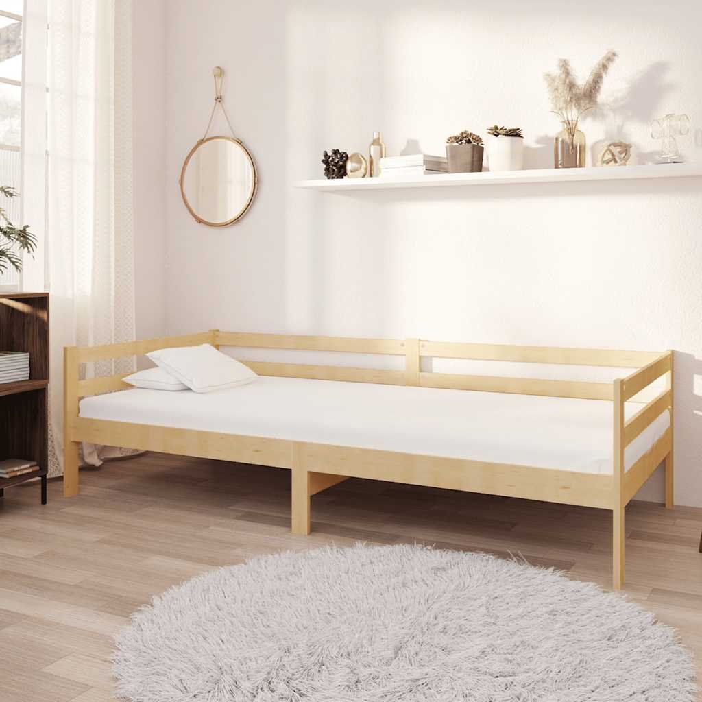 vidaXL Sohvasänky täysi mänty 90x200 cm