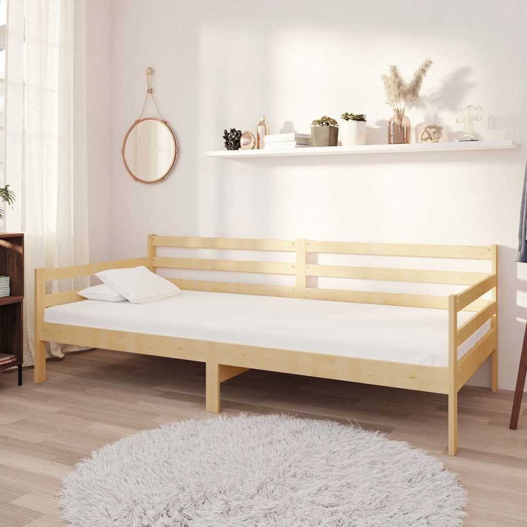 vidaXL Sohvasänky täysi mänty 90x200 cm