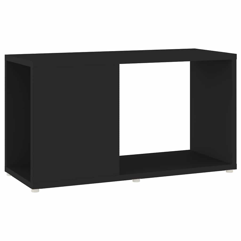 vidaXL TV-taso musta 60x24x32 cm lastulevy