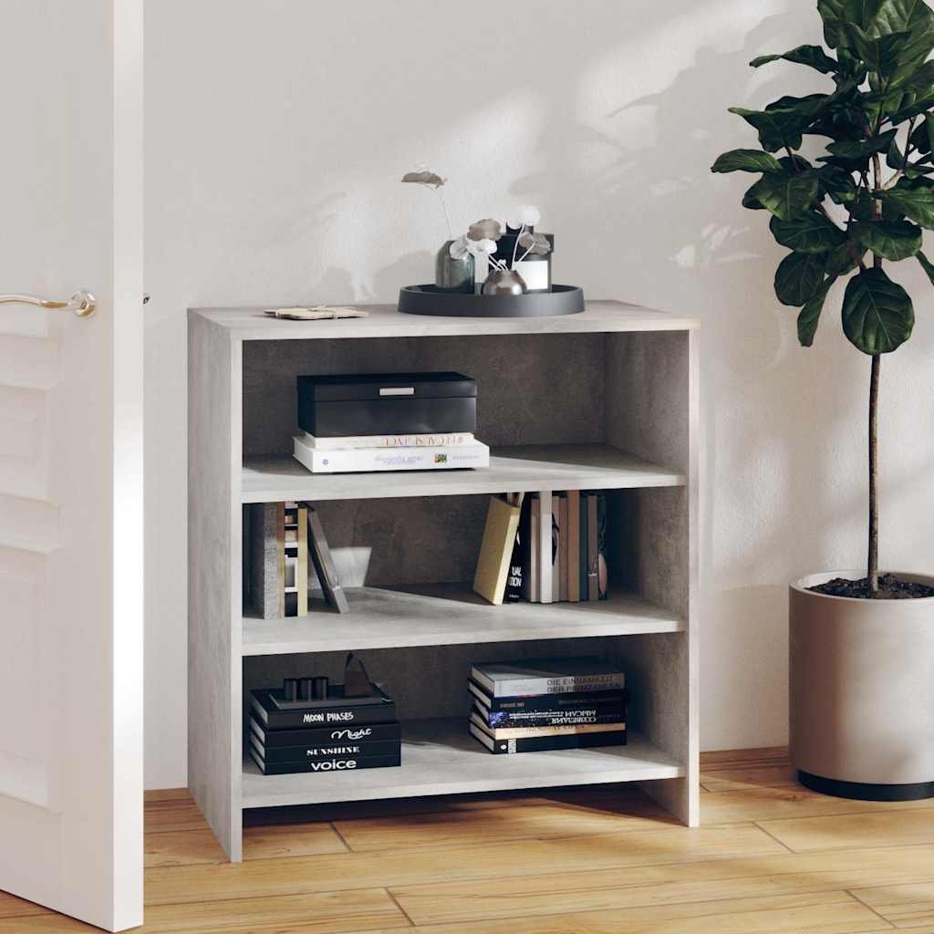 vidaXL Senkki betoninharmaa 70x40,5x75 cm tekninen puu