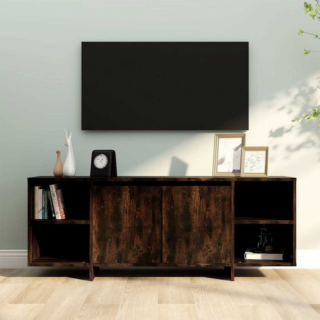 vidaXL TV-taso savutammi 130x35x50 cm lastulevy