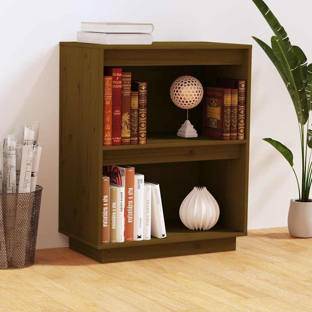 vidaXL Konsolikaappi hunajanruskea 60x34x75 cm täysi mänty