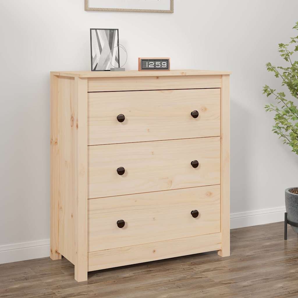 vidaXL Senkki 70x35x80 cm täysi mänty