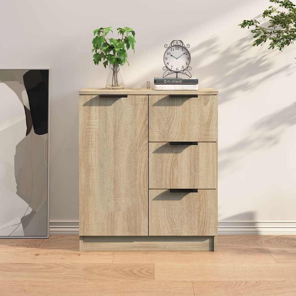 vidaXL Senkki Sonoma-tammi 60x30x70 cm tekninen puu