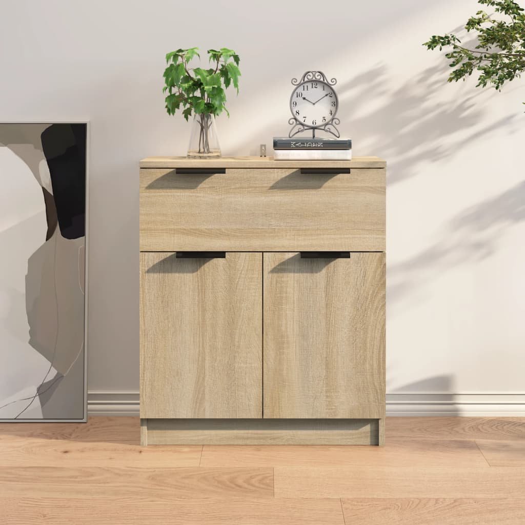 vidaXL Senkki Sonoma-tammi 60x30x70 cm tekninen puu