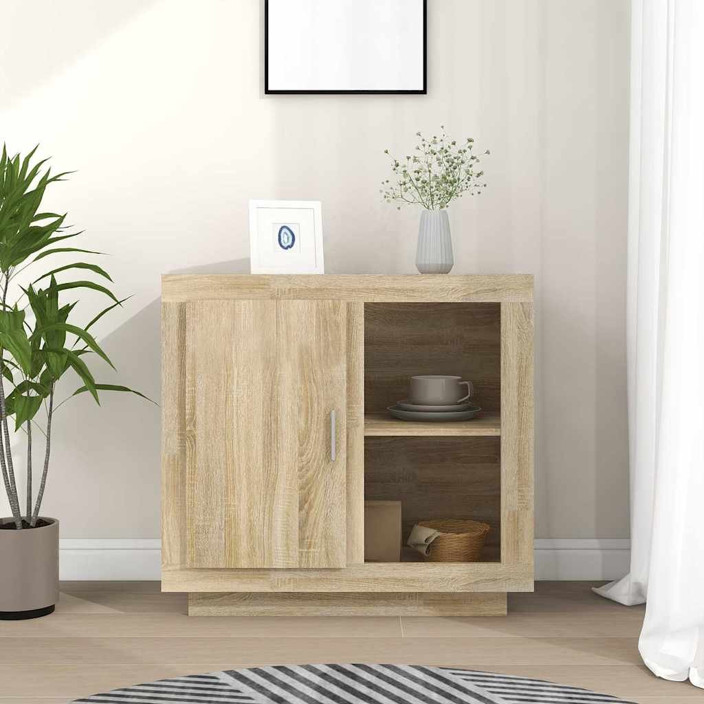 vidaXL Senkki Sonoma-tammi 80x40x75 cm