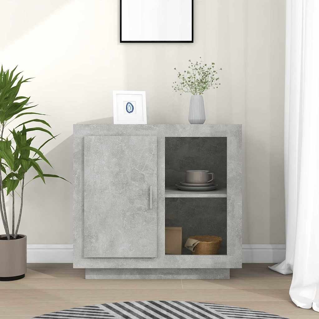 vidaXL Senkki betoninharmaa 80x40x75 cm