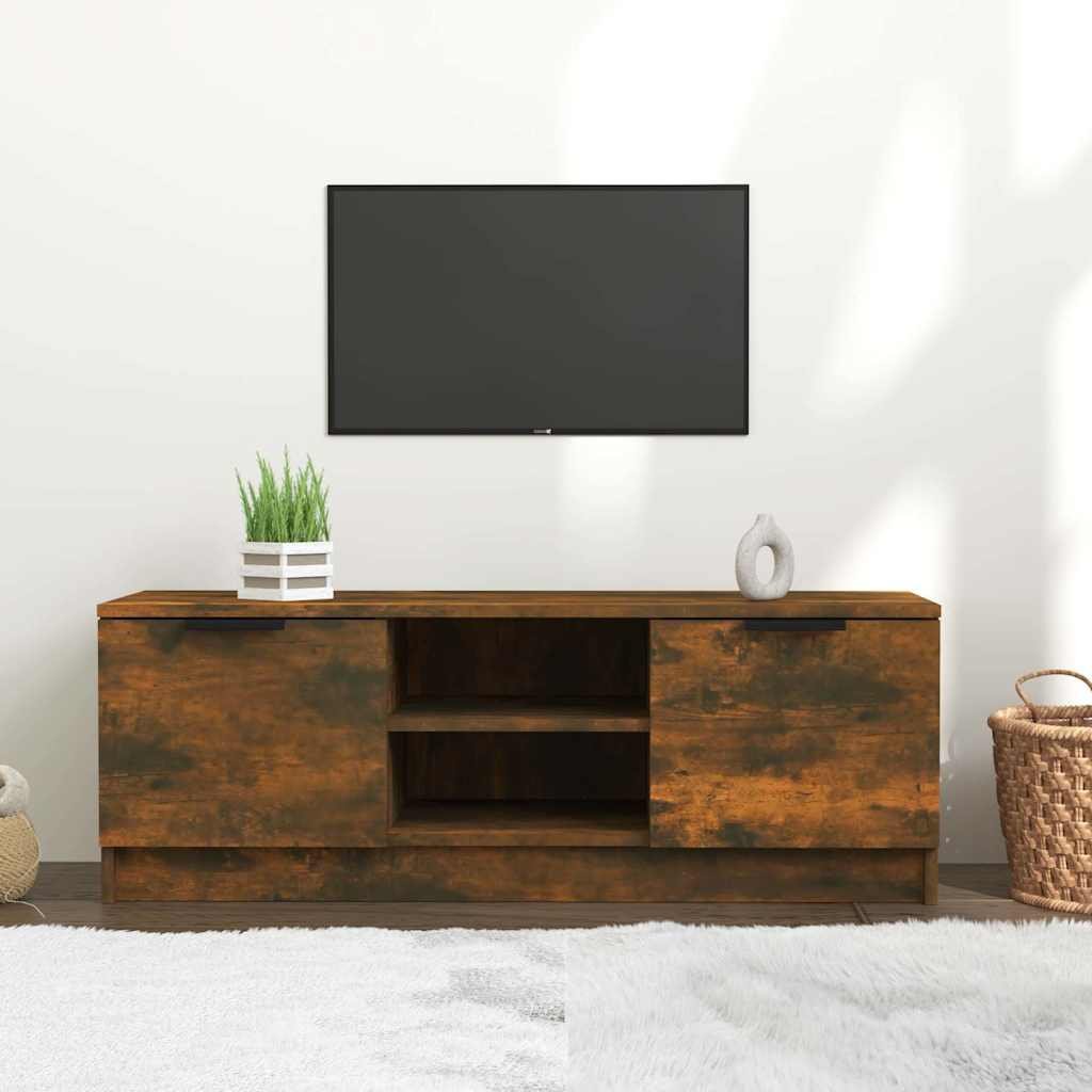 vidaXL TV-taso savutammi 102x35x36,5 cm tekninen puu