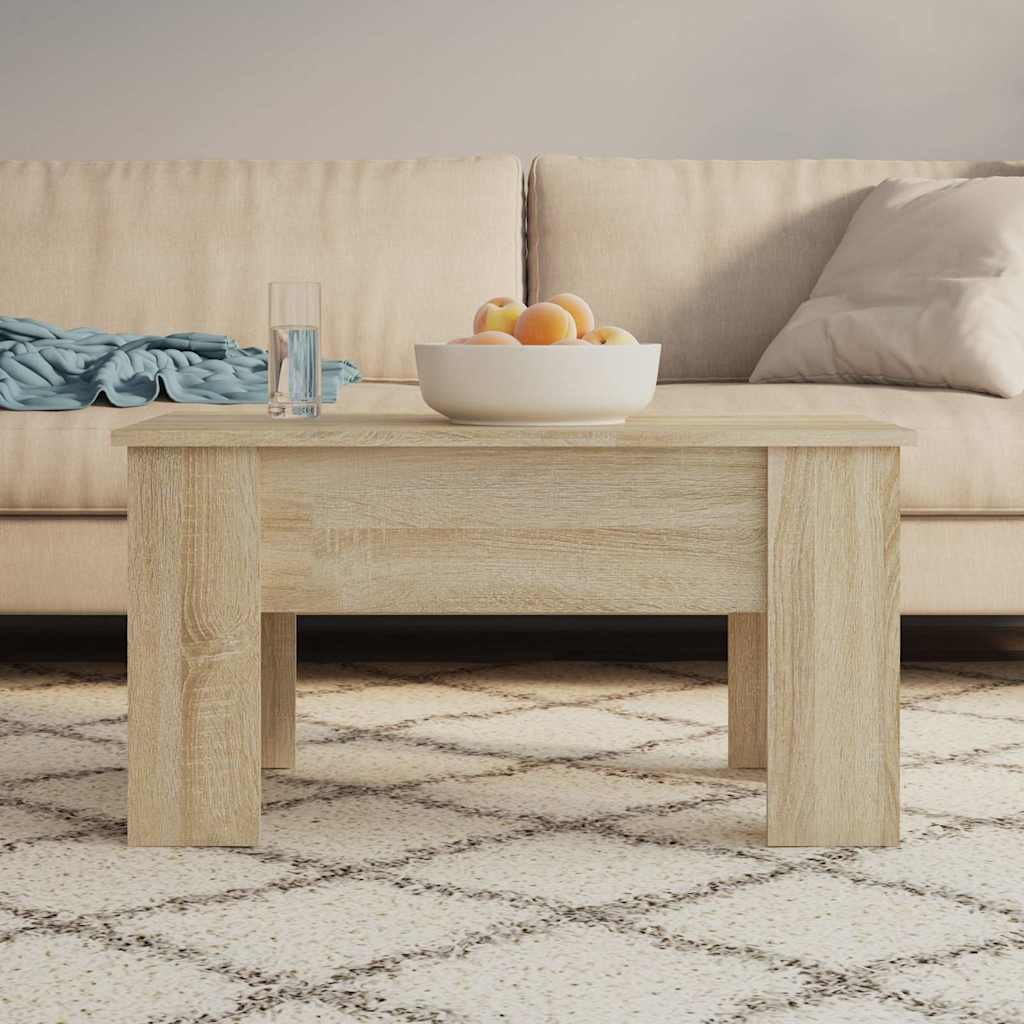 vidaXL Sohvapöytä Sonoma-tammi 79x49x41 cm tekninen puu