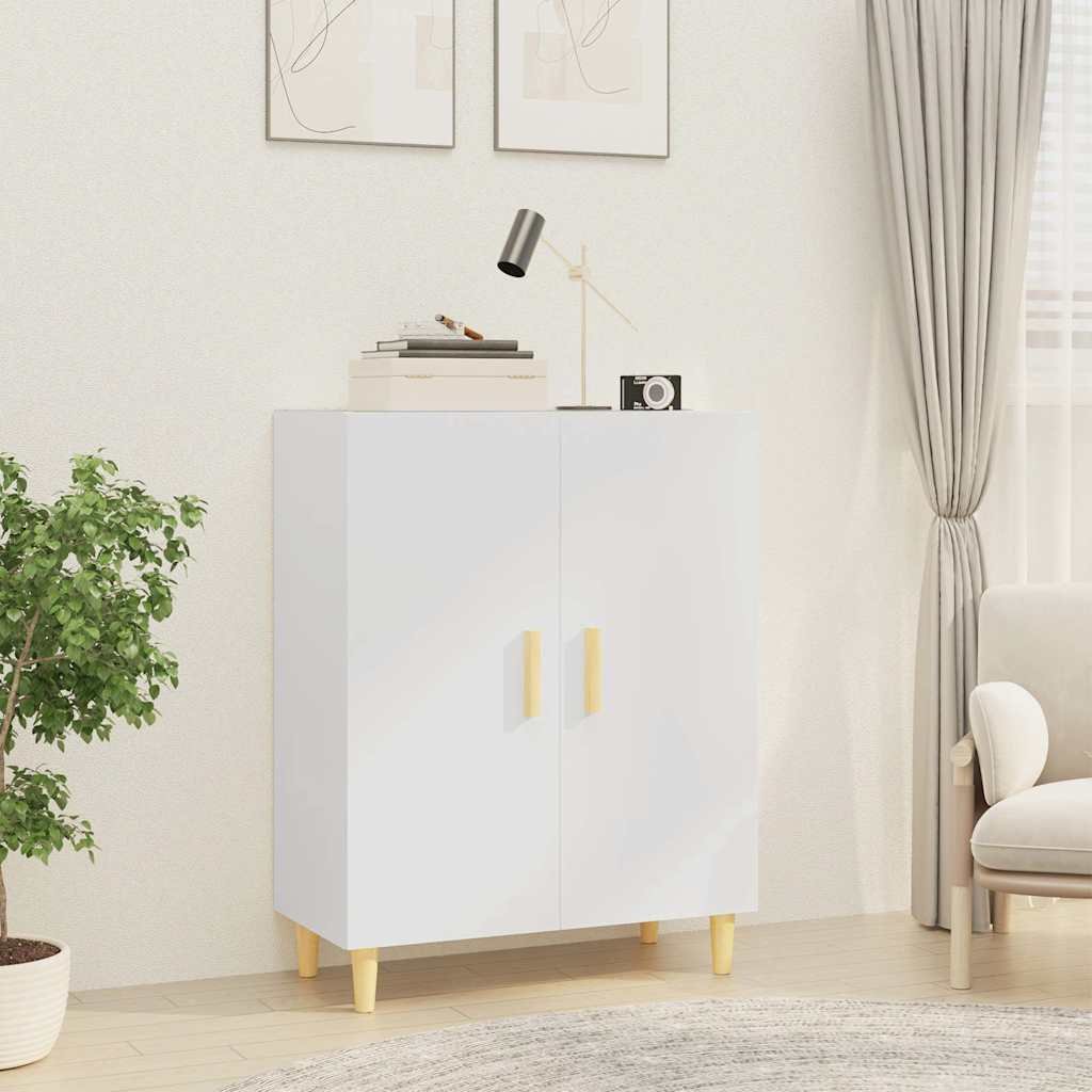 vidaXL Senkki valkoinen 70x34x90 cm tekninen puu