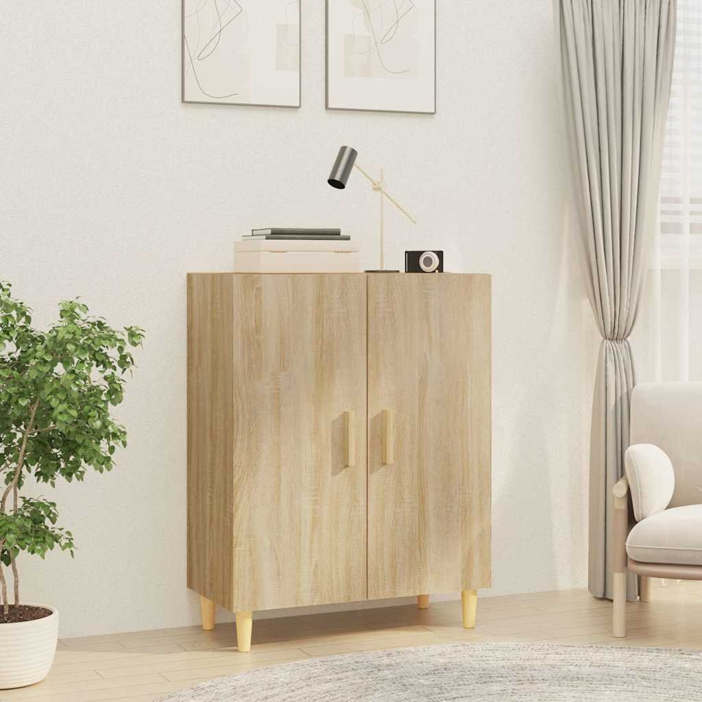 vidaXL Senkki Sonoma-tammi 70x34x90 cm tekninen puu