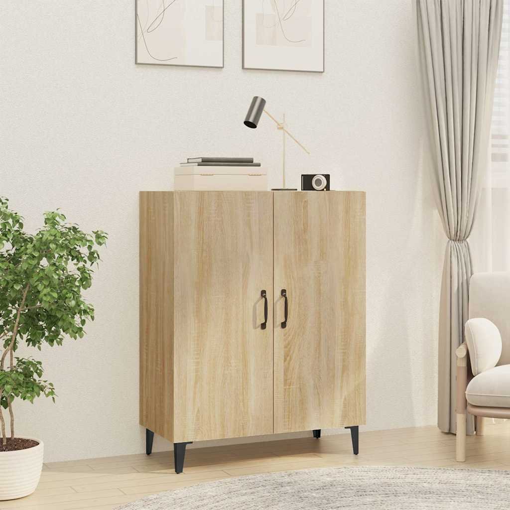 vidaXL Senkki Sonoma-tammi 70x34x90 cm tekninen puu