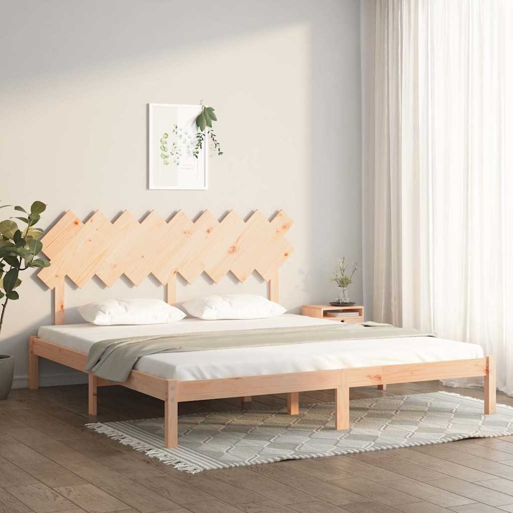 vidaXL Sängynrunko 180x200 cm Super King täysi puu