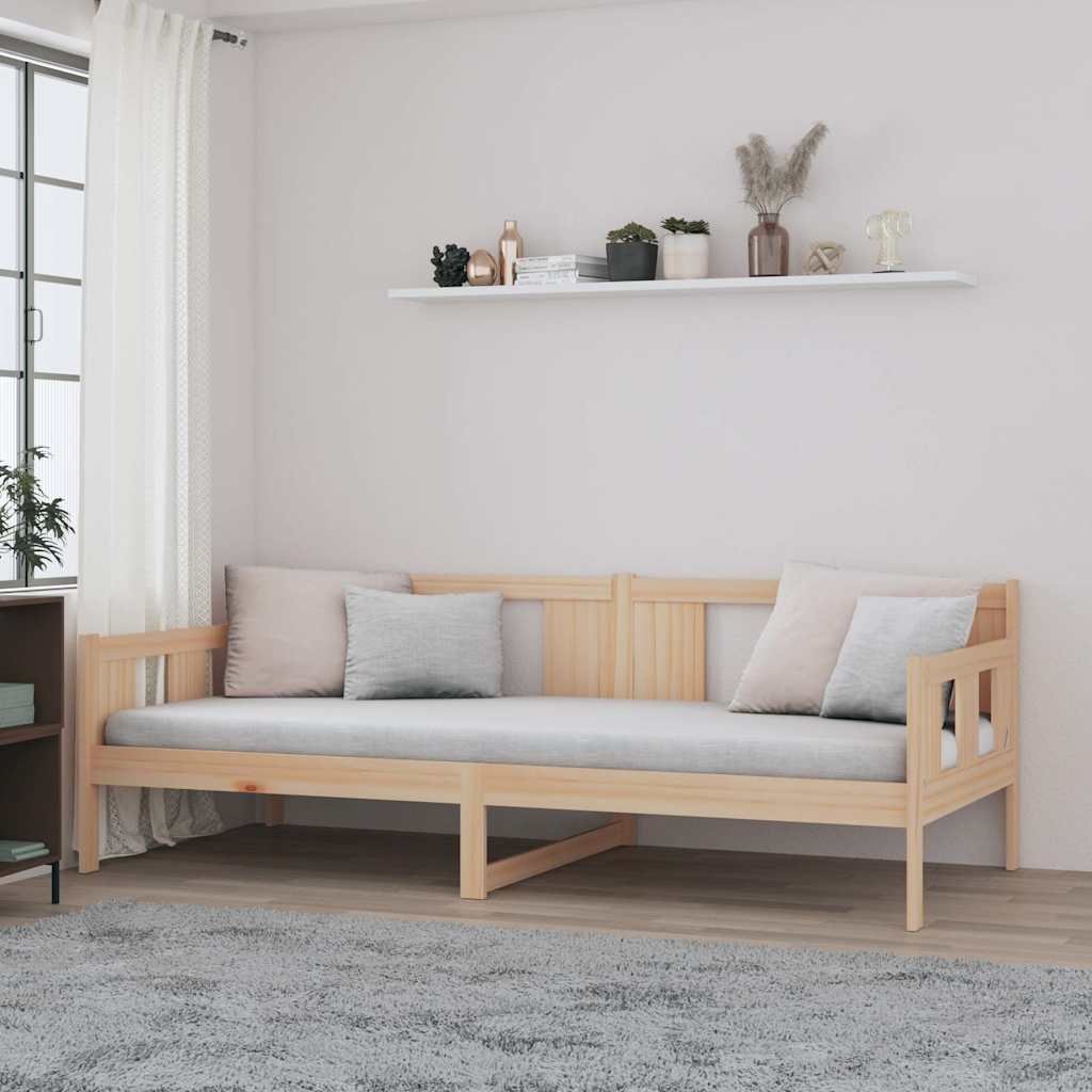 vidaXL Sohvasänky täysi mänty 90x190 cm