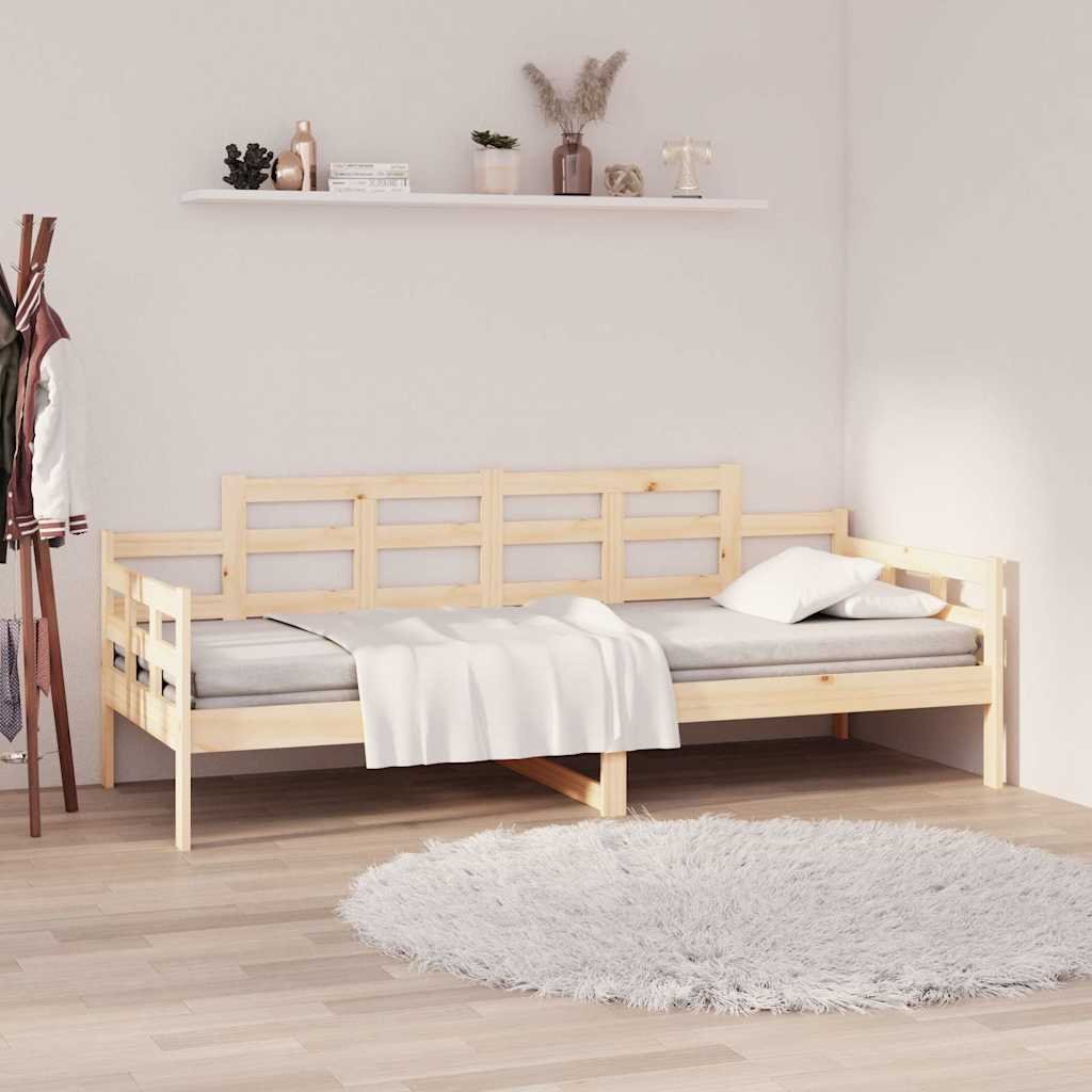 vidaXL Sohvasänky täysi mänty 90x200 cm