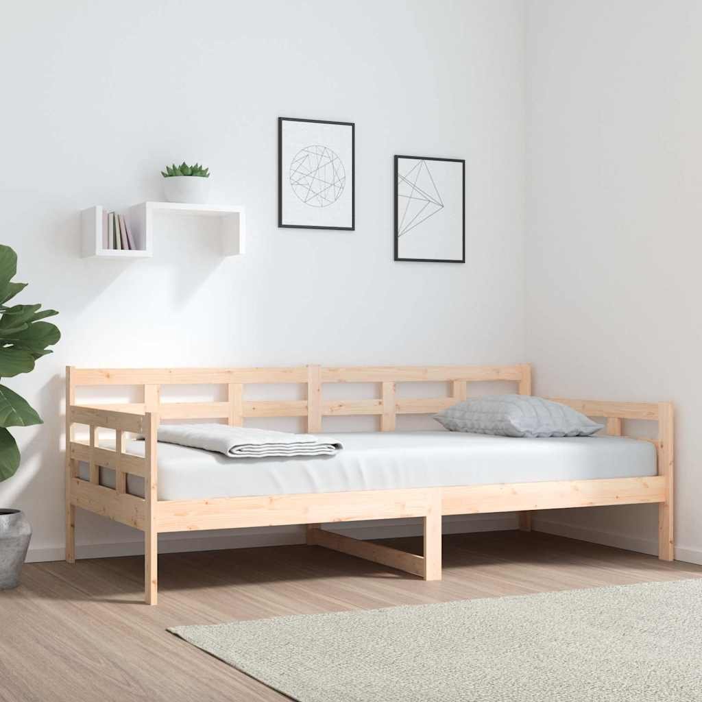 vidaXL Sohvasänky täysi mänty 90x190 cm