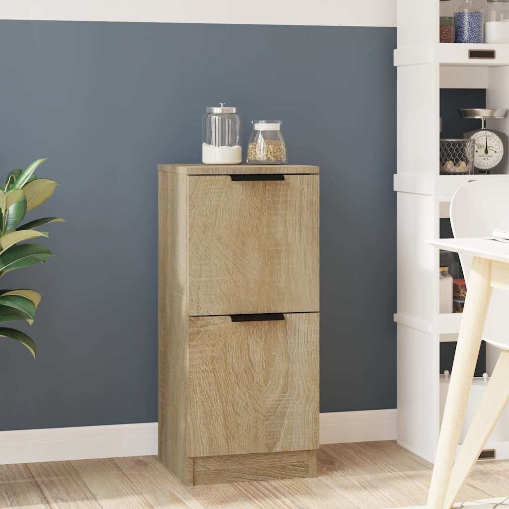 vidaXL Senkki Sonoma-tammi 30x30x70 cm tekninen puu