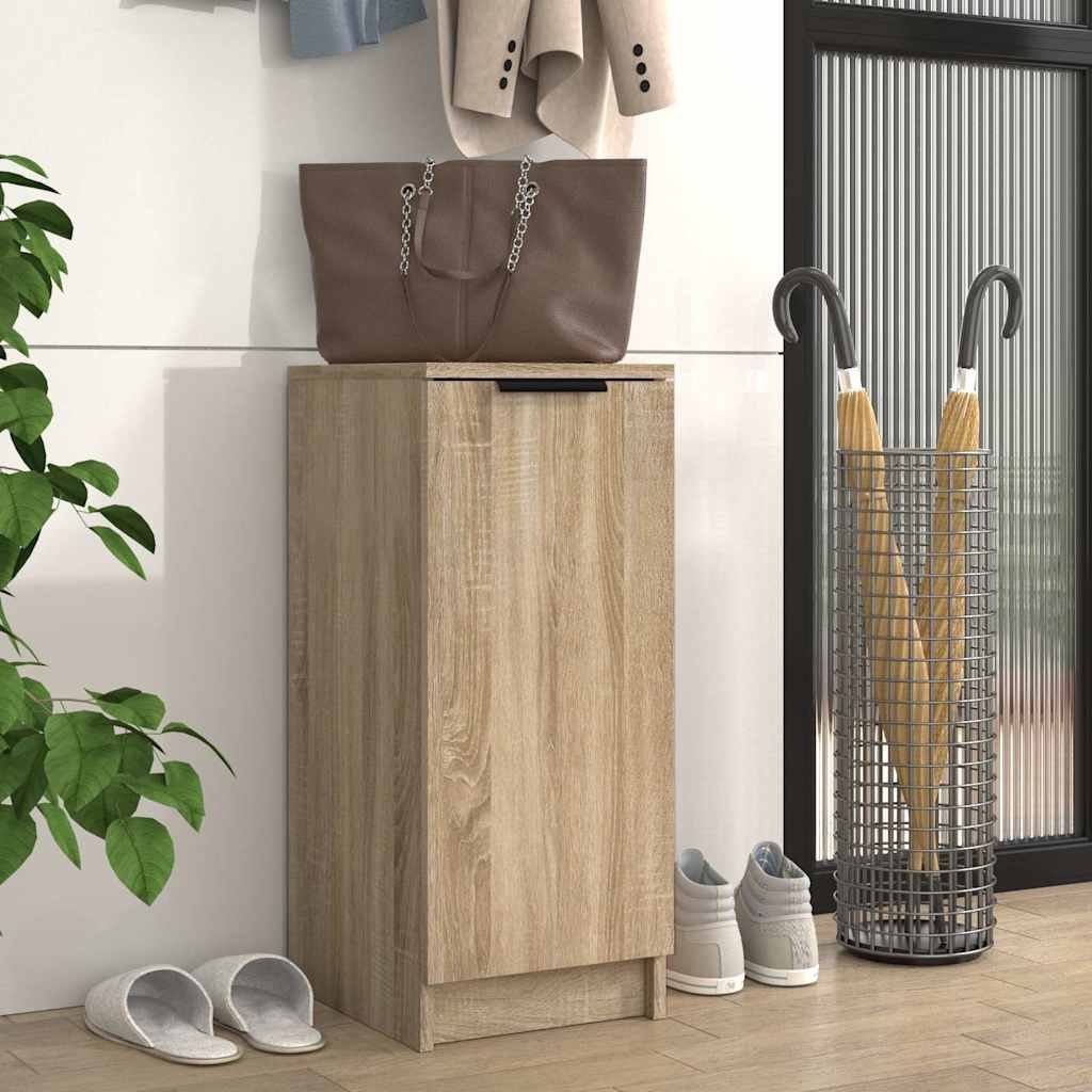 vidaXL Kenkäkaappi Sonoma-tammi 30x35x70 cm tekninen puu