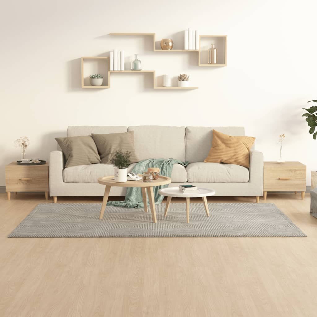 vidaXL Sohvapöydät 2 kpl Sonoma-tammi 50x50x40 cm tekninen puu