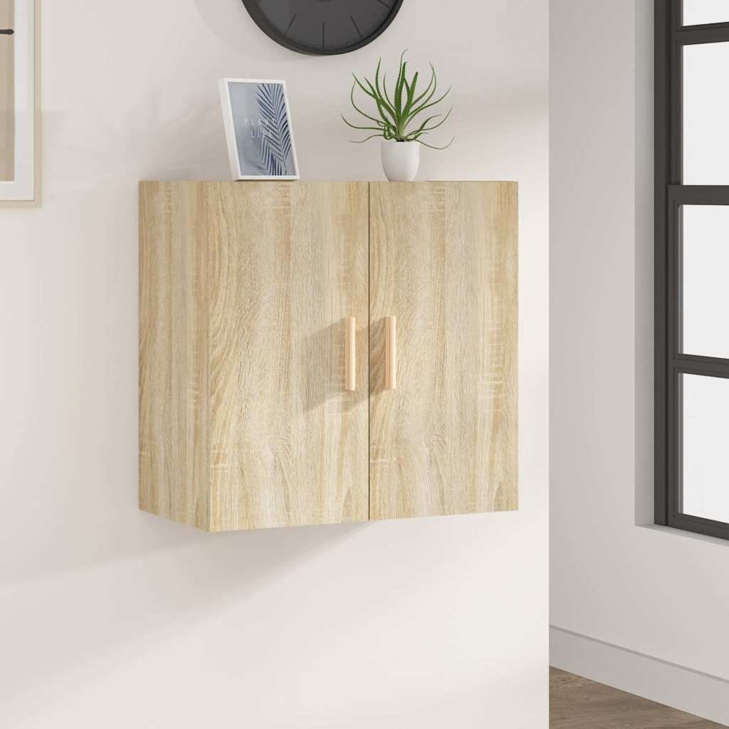 vidaXL Seinäkaappi Sonoma-tammi 60x30x60 cm tekninen puu