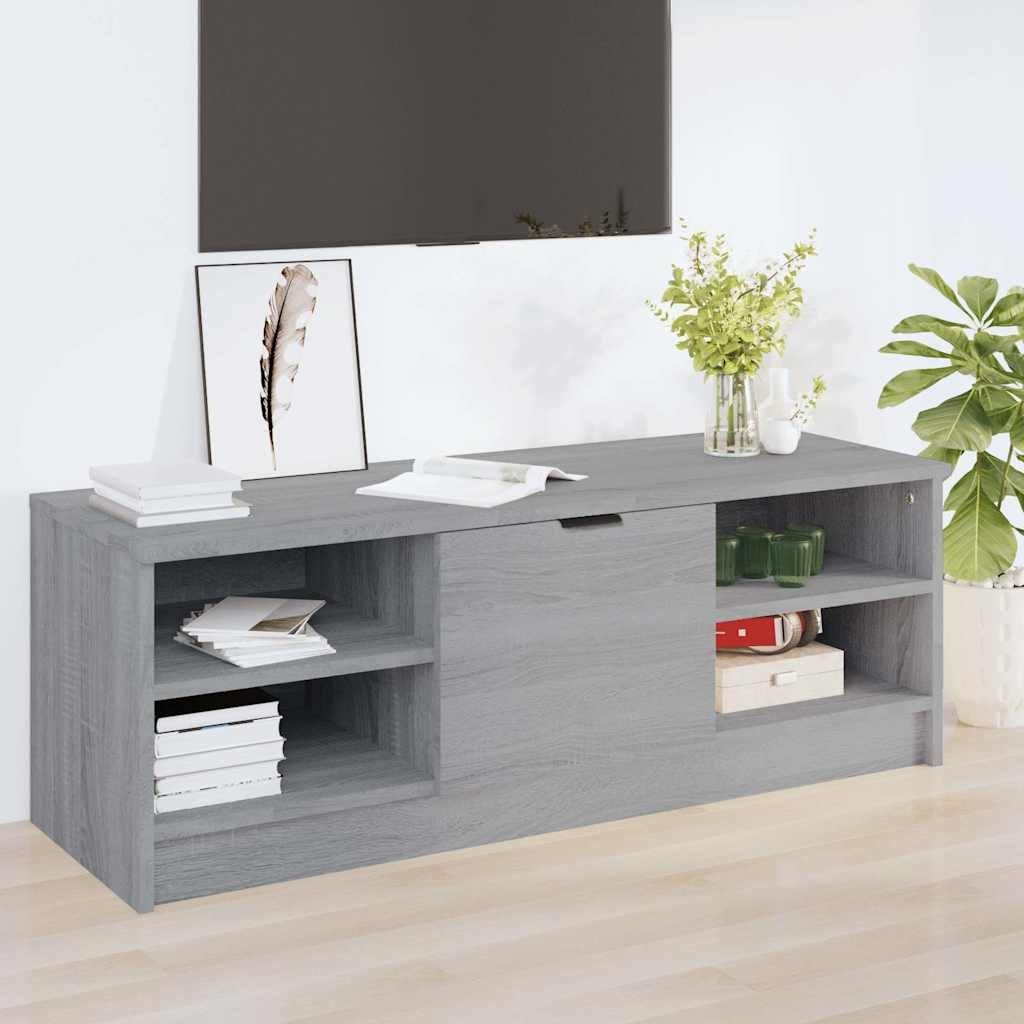 vidaXL TV-taso harmaa Sonoma 102x35,5x36,5 cm tekninen puu