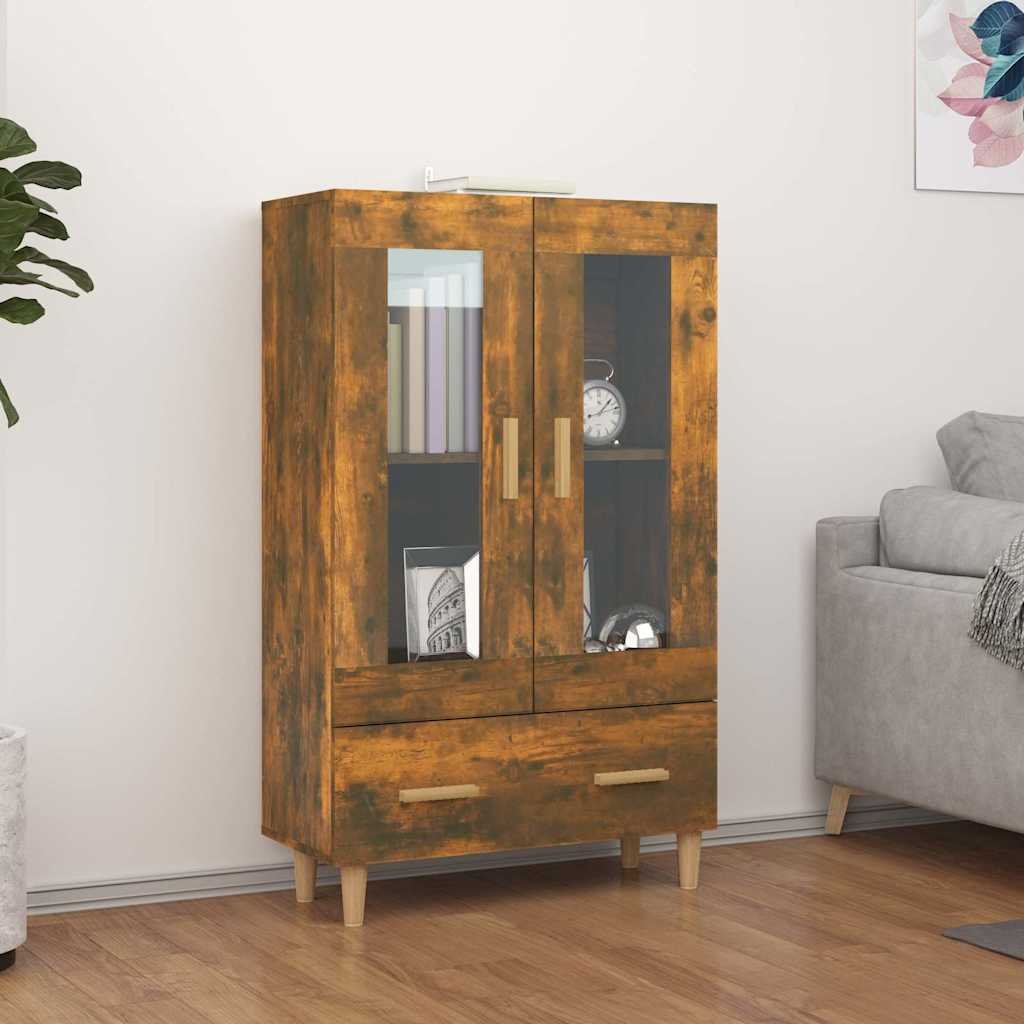 vidaXL Kaappi savutammi 70x31x115 cm tekninen puu