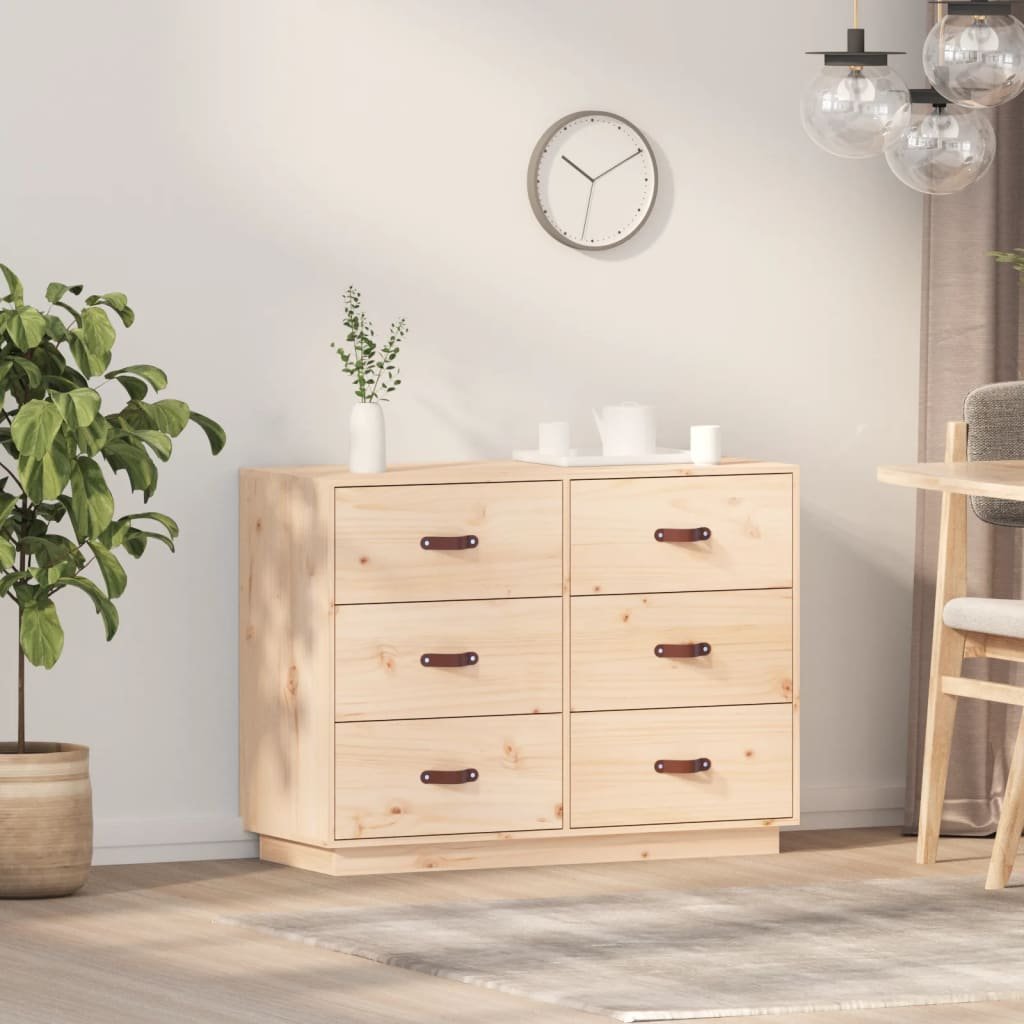vidaXL Senkki 100x40x75 cm täysi mänty