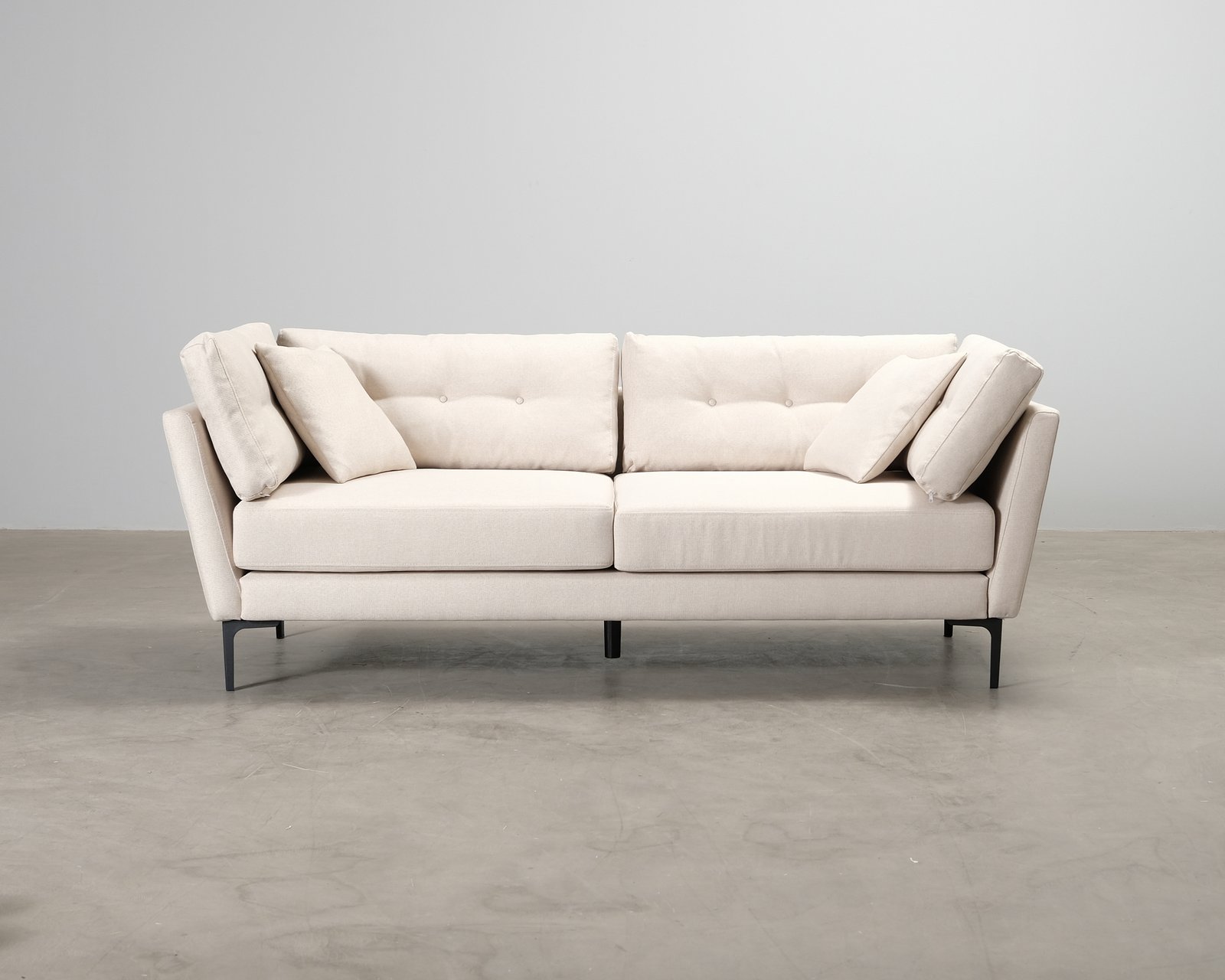 Evila Originals Mapa 3-istuttava sohva beige