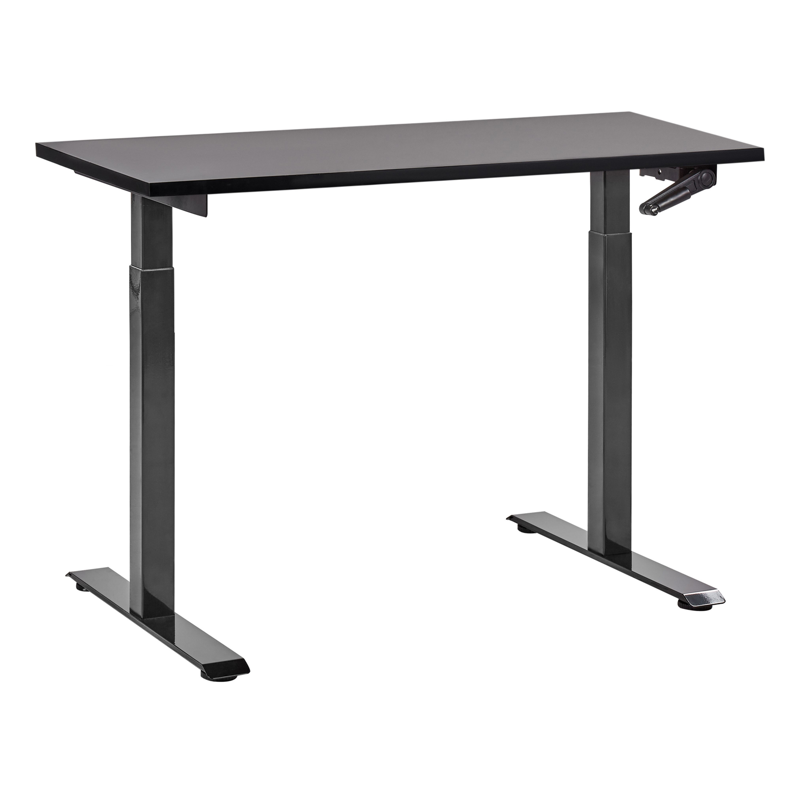 Manuaalisesti säädettävä työpöytä DESTINES Musta 120 cm 72 cm