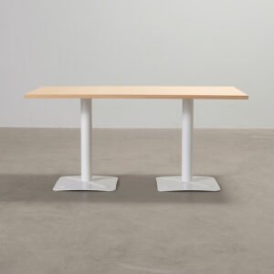 Pöytä 140 x 70 cm valkoinen