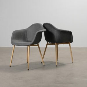 Ruokatuoli harmaa