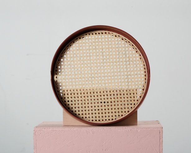 Normann Copenhagen Salon Tray tarjotin Ø 40 cm ruosteenpunainen