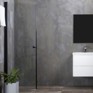 Bathlife Mångsidig suihkuovi 45° musta