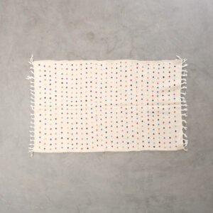 Berberimatto 200 x 125 cm valkoinen