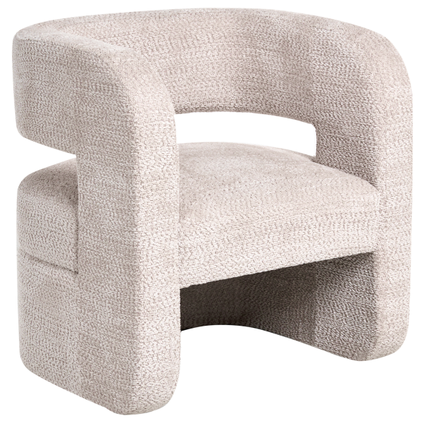 Nojatuoli VIDSEL chenille Beige