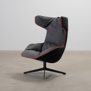 Moroso Take a Line For A Walk nojatuoli harmaa
