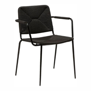 Dan-Form Stiletto tuoli musta