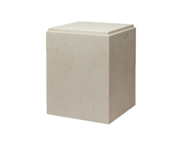 Ruth & Joanna Block sivupöytä beige marmori