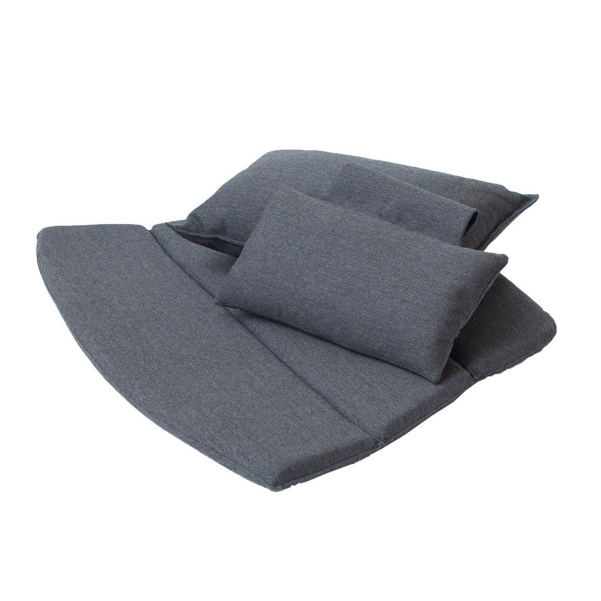 Cane-line, Breeze Tyynysetti Lounge nojatuoli Sunbrella musta