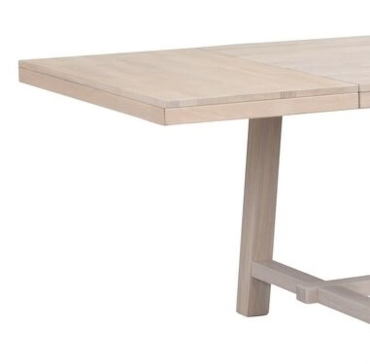 Rowico Home Brooklyn ruokapöydän jatkopala 50x95 valkoöljytty tammi
