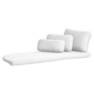 Cane-line, Savannah Daybed tyynysetit oikea valkoinen, Sunbrella Natte