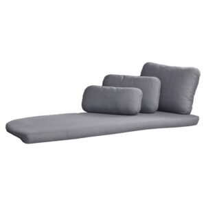 Cane-line, Savannah Daybed tyynysetit oikea harmaa, Sunbrella Natte