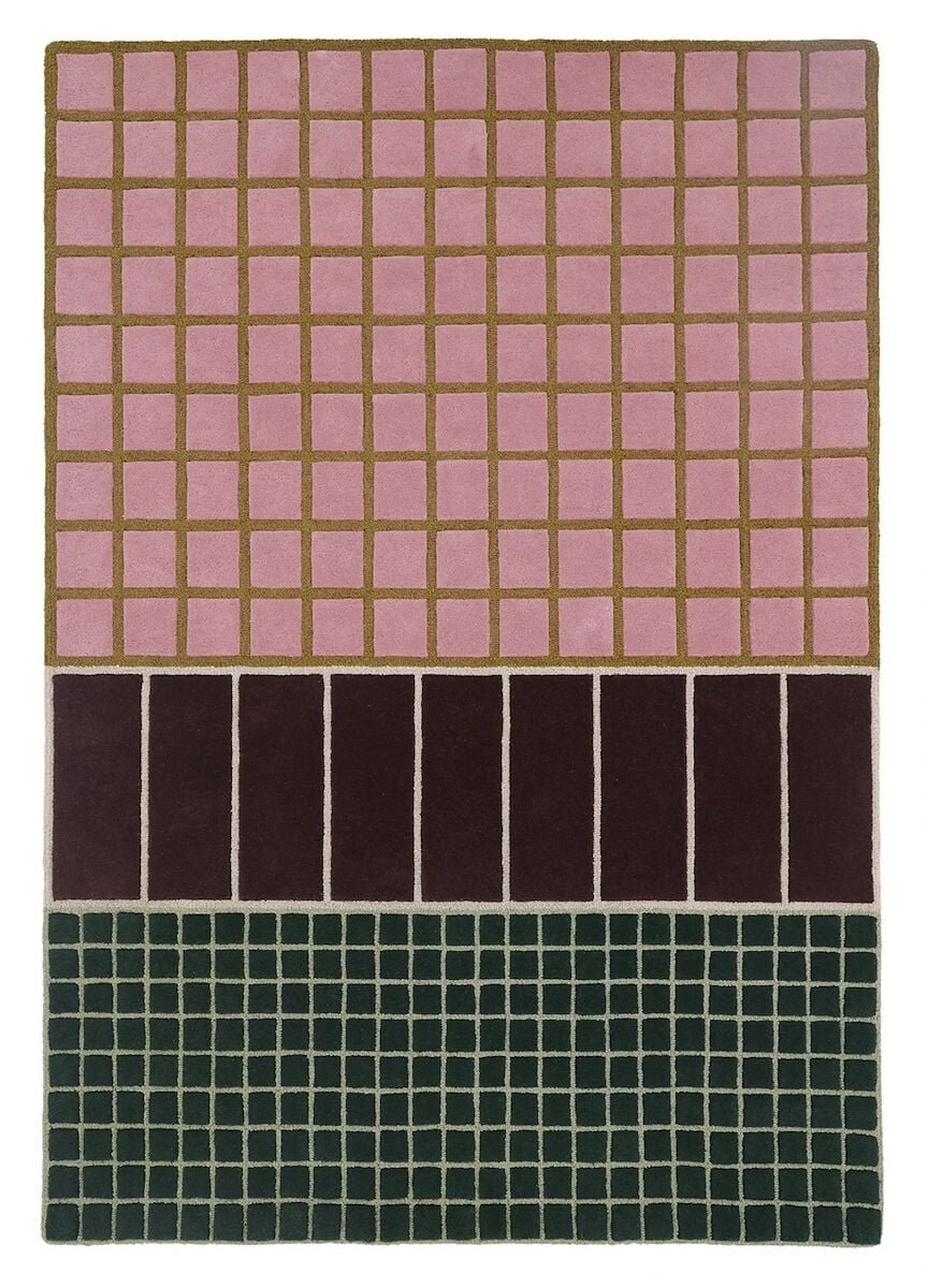 Finarte Baden villamatto 200x300 cm vaaleanpunainen