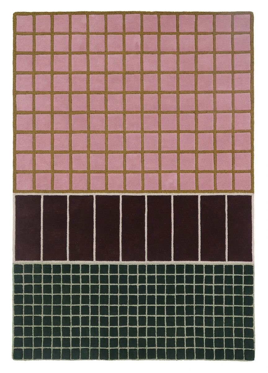 Finarte Baden villamatto 170x240 cm vaaleanpunainen