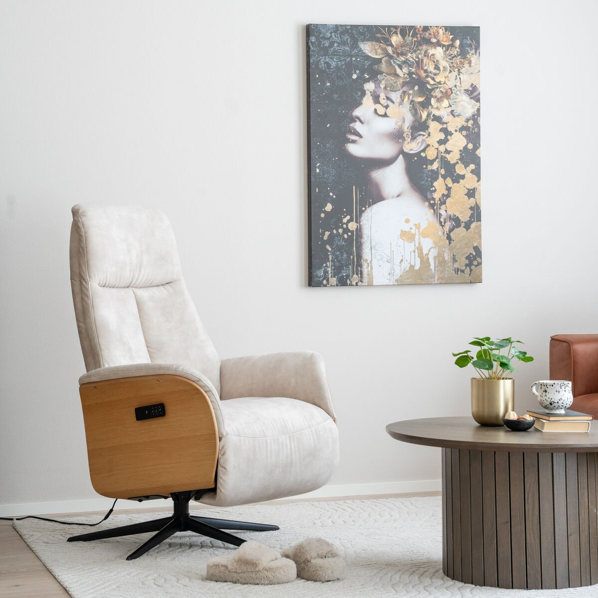 Hjort Superior mekanismituoli beige Adore 3214