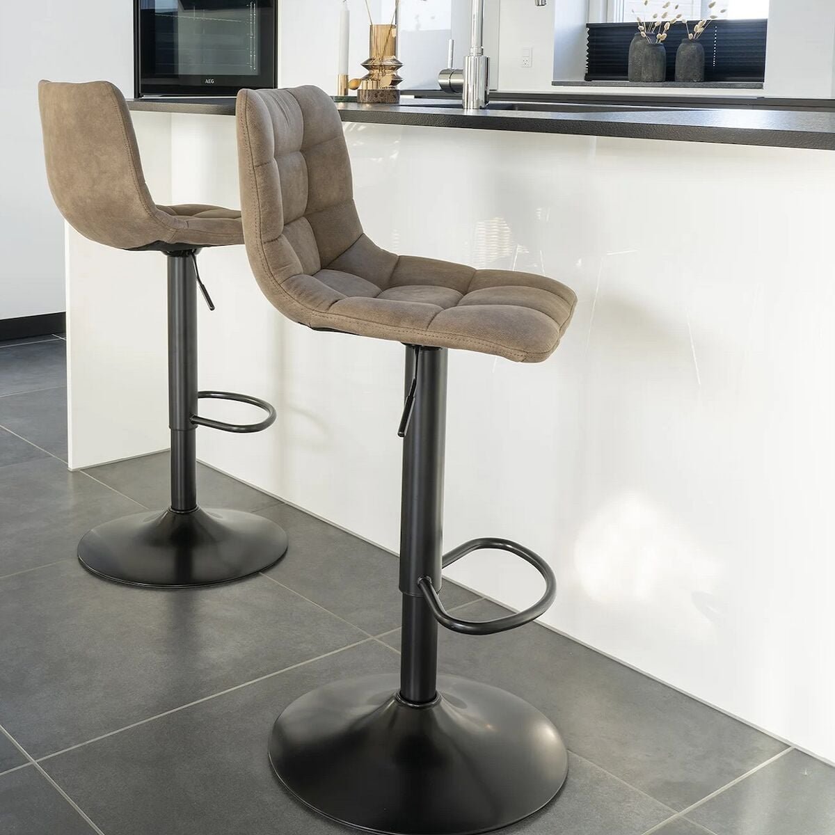 House Nordic Middelfart baarituoli vaaleanruskea HN1281