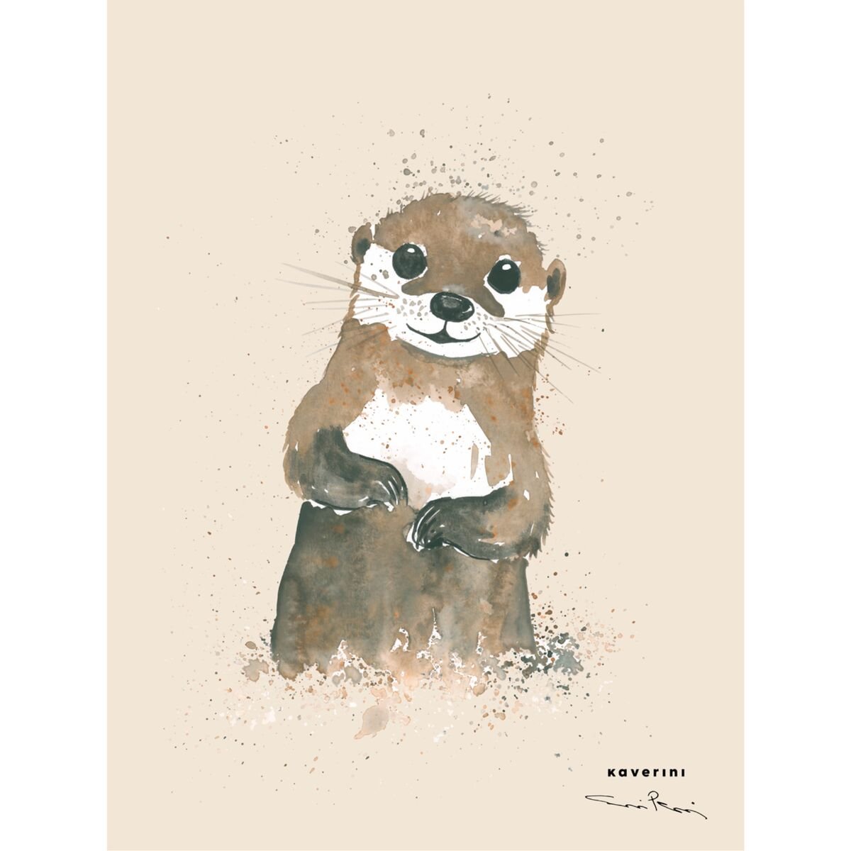 Kaverini Saukko juliste 30x40 cm
