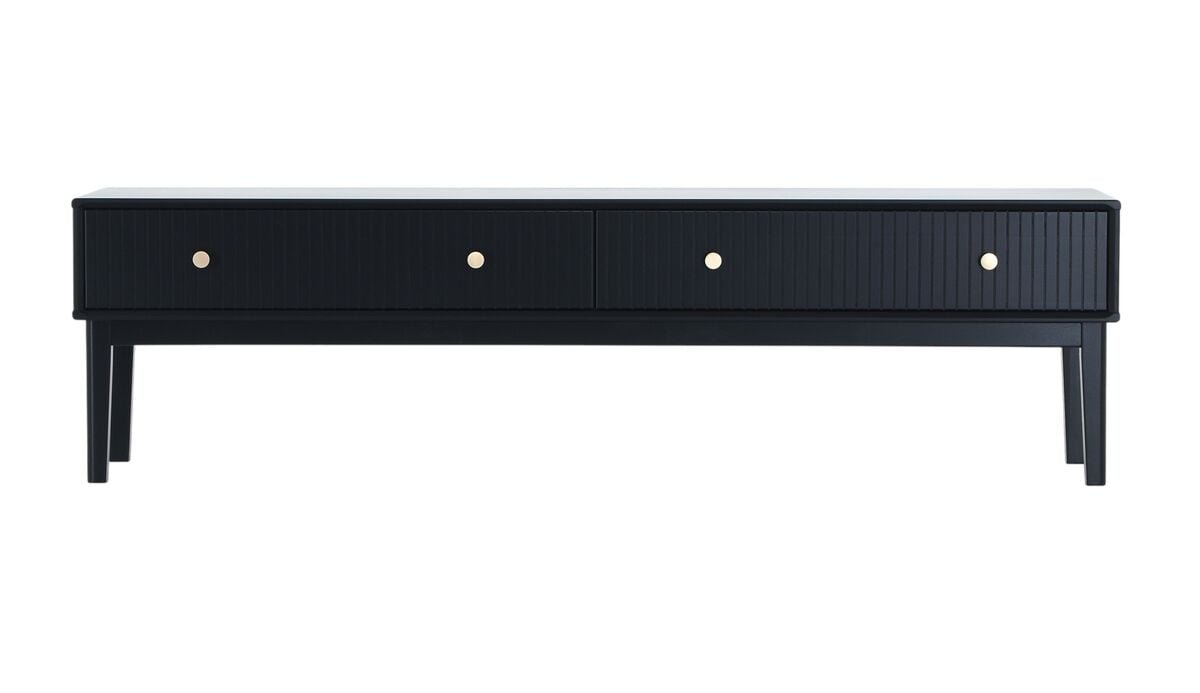 Kiteen Tapio tv-taso 160x36x43 cm musta
