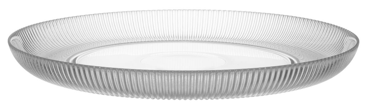 Maku vekattu tarjoilulautanen 30 cm kirkas